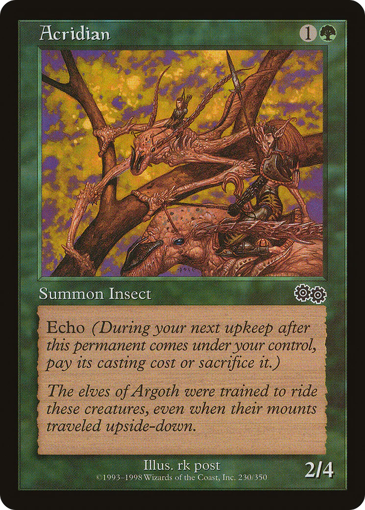 Acridian (USG-230) - Urza's Saga