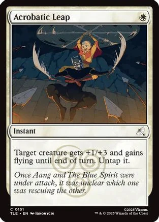 Acrobatic Leap (TLE-151) - Avatar: The Last Airbender: Eternal-Legal