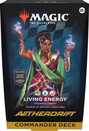 Magic the Gathering: Aetherdrift - Commander Deck (Living Energy)