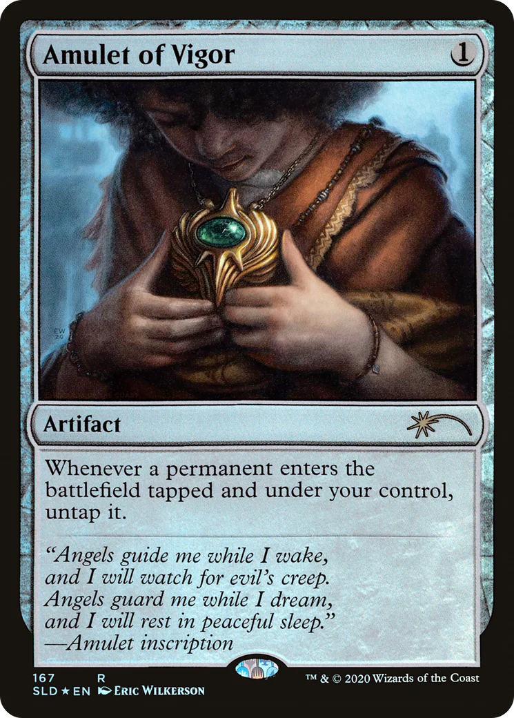 Amulet of Vigor (SLD-167) - Secret Lair Drop Foil