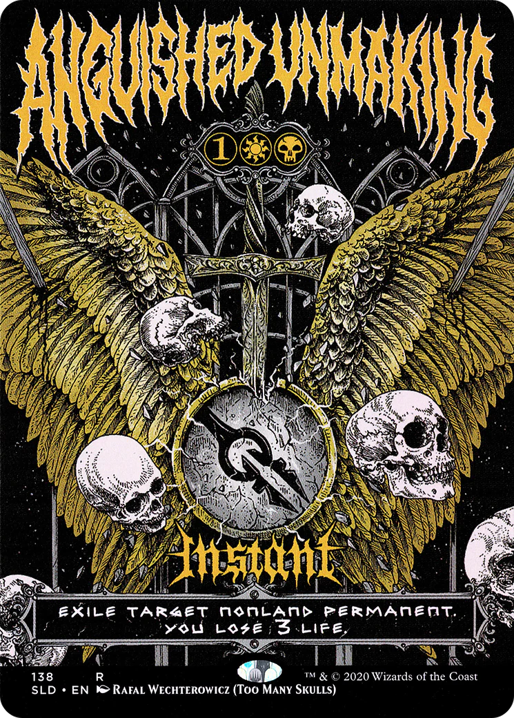 Anguished Unmaking (SLD-138) - Secret Lair Drop (Borderless)
