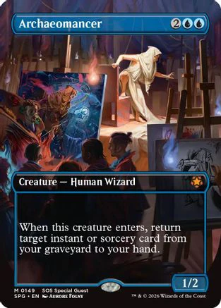 Archaeomancer (Borderless) (SPG-149) - Special Guests