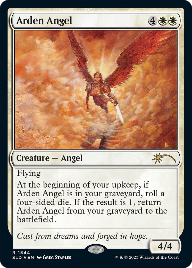 Arden Angel (SLD-1344) - Secret Lair Drop Foil