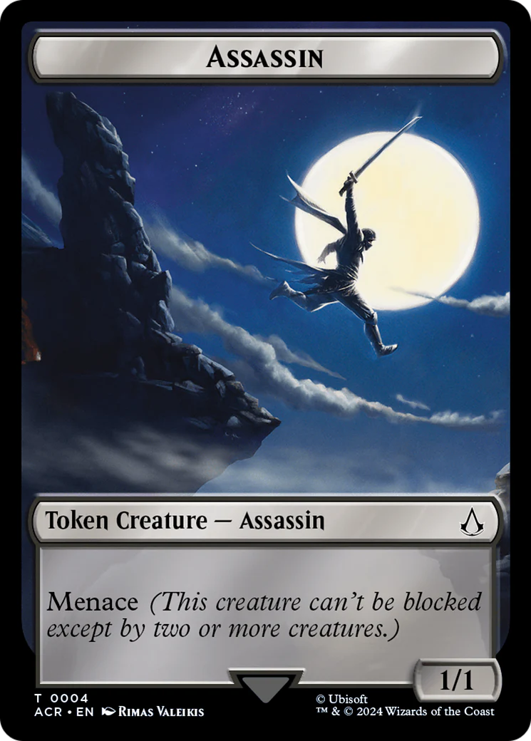 Assassin Token (ACR-004) - Assassin's Creed Tokens