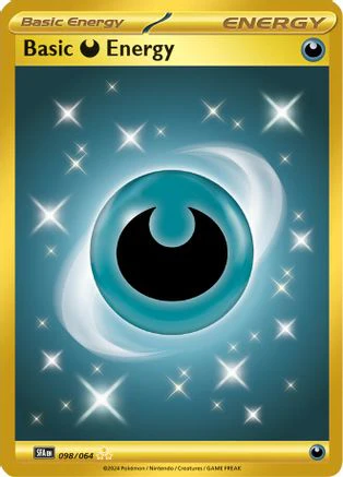 Basic Darkness Energy 098/064 - Holofoil SV Shrouded Fable - Hyper Rare