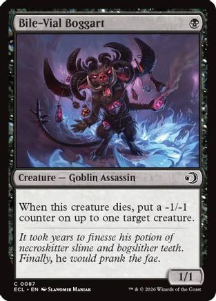 Bile-Vial Boggart (ECL-087) - Lorwyn Eclipsed Foil