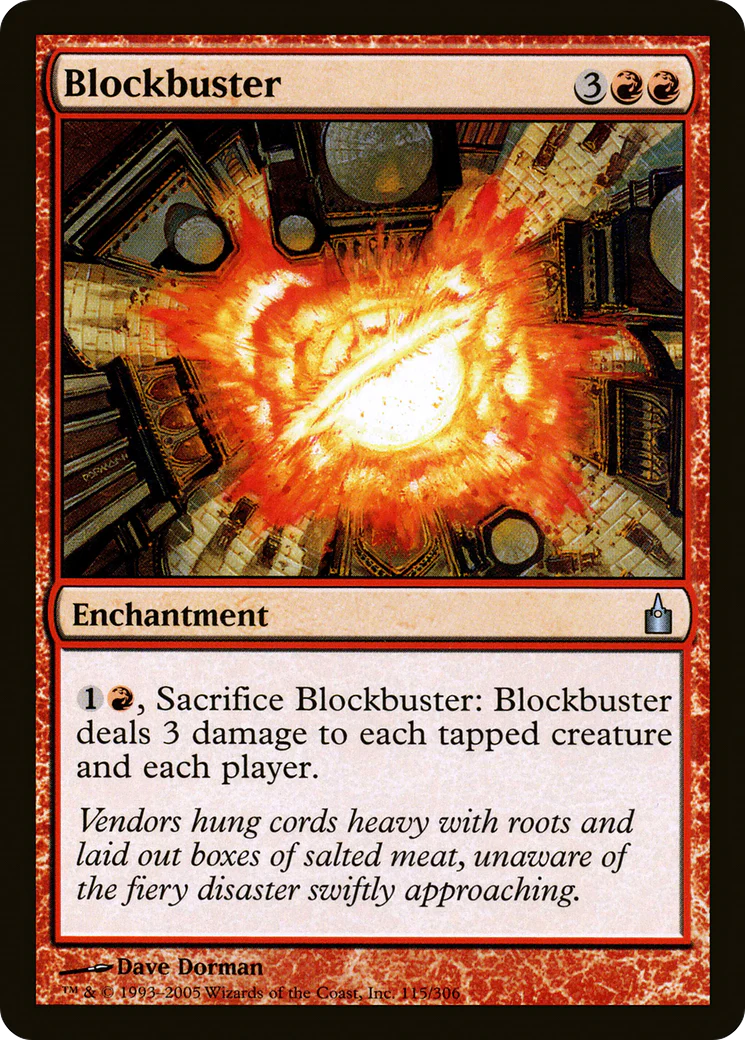 Blockbuster (RAV-034) - Ravnica: City of Guilds Foil