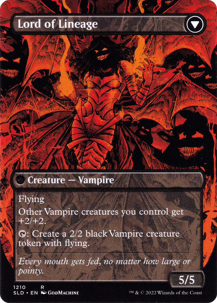Bloodline Keeper // Lord of Lineage (SLD-1210) - Secret Lair Drop (Borderless) - Image 2
