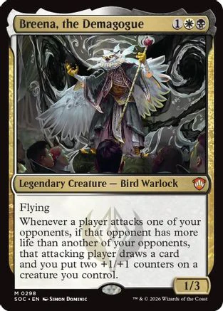 Breena, the Demagogue (SOC-298) - Commander: Secrets of Strixhaven