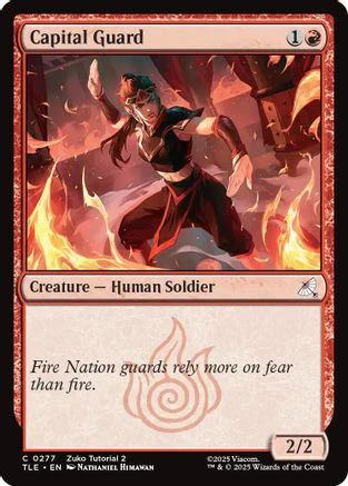 Capital Guard (0277) (TLE-277) - Avatar: The Last Airbender: Eternal-Legal