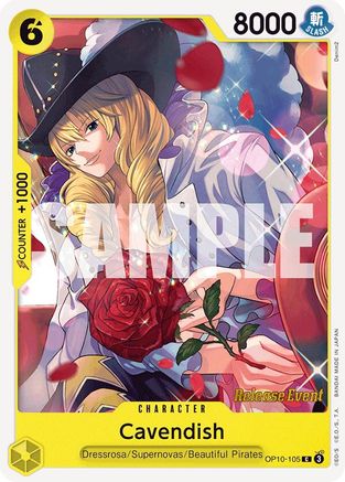 Cavendish (105) (OP10-105) - Royal Blood Release Event Cards