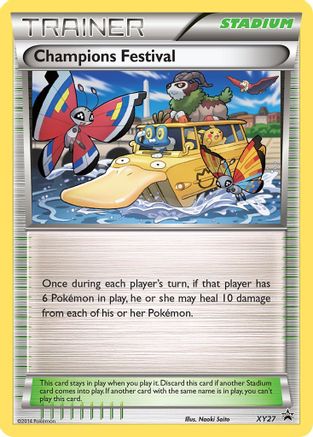 Champions Festival XY27 - Holofoil XY Promos - Promo