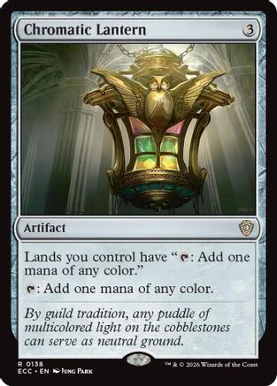 Chromatic Lantern (ECC-138) - Commander: Lorwyn Eclipsed