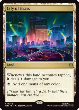 City of Brass (TMC-062) - Commander: Teenage Mutant Ninja Turtles