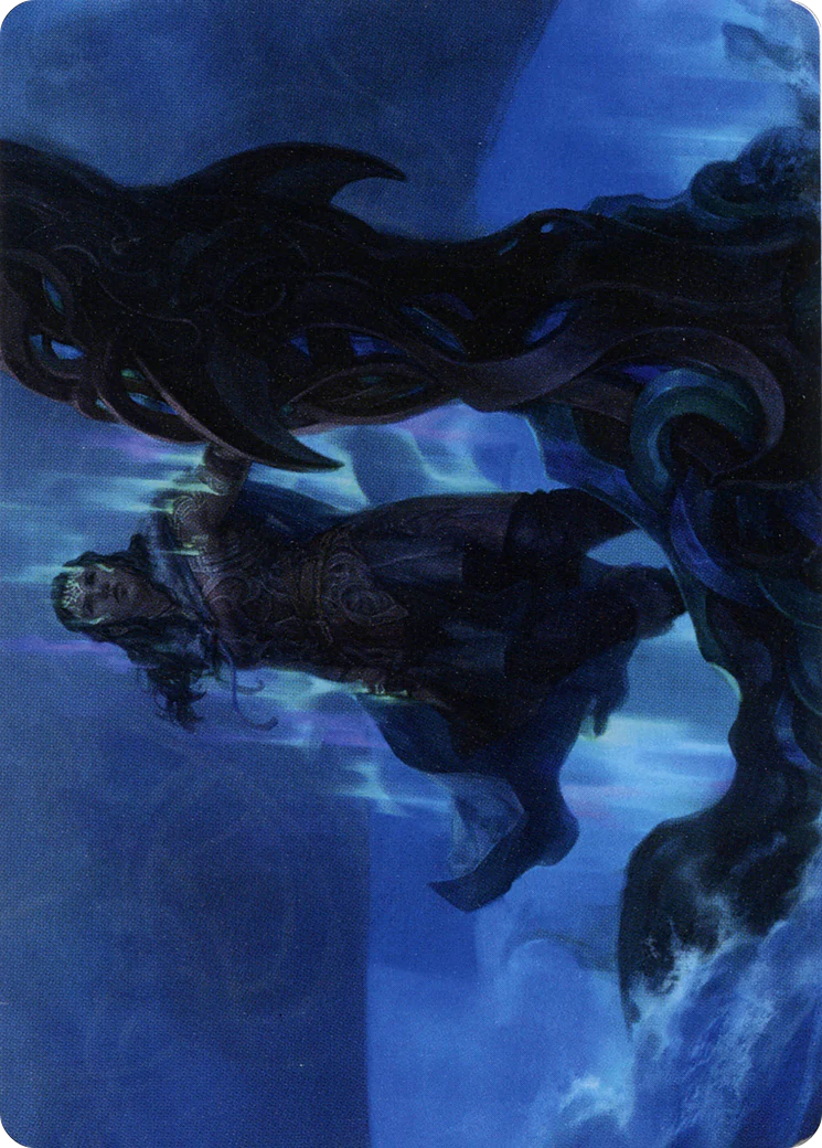 Cosima, God of the Voyage Art Card (ASKHM-012) - Art Series: Kaldheim (Borderless) - Image 3