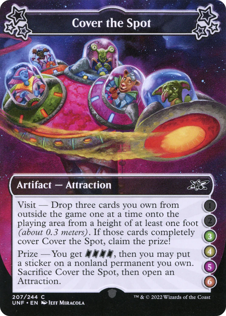 Cover the Spot (UNF-207D) - Unfinity Foil