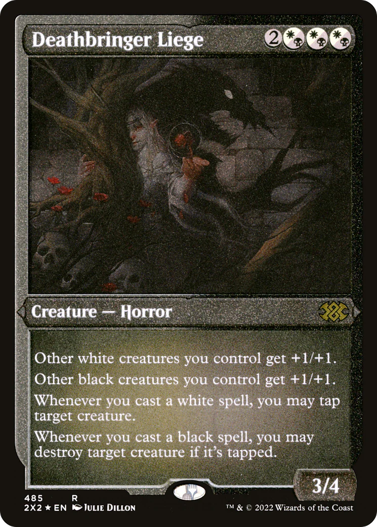 Deathbringer Liege (Foil Etched) (2X2-485) - Double Masters 2022 Foil