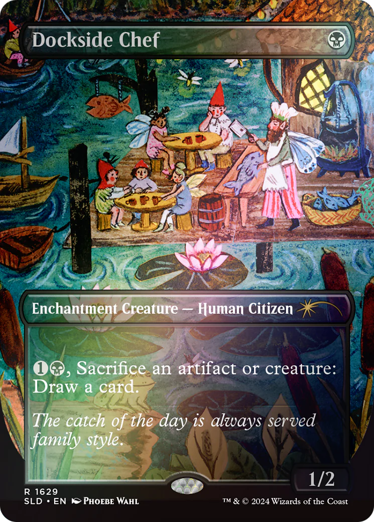 Dockside Chef (SLD-1629) - Secret Lair Drop (Borderless) Foil
