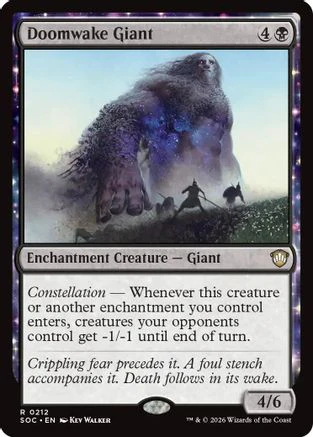 Doomwake Giant (SOC-212) - Commander: Secrets of Strixhaven