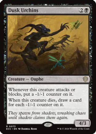 Dusk Urchins (ECC-073) - Commander: Lorwyn Eclipsed