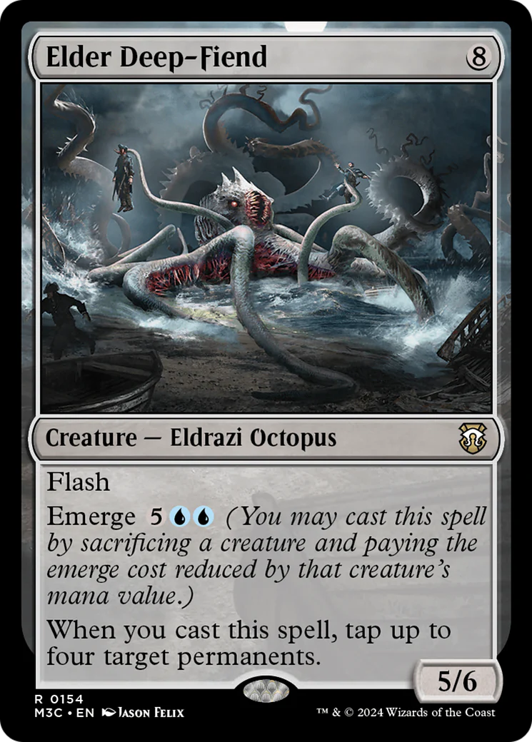 Elder Deep-Fiend (M3C-154) - Modern Horizons 3 Commander Foil