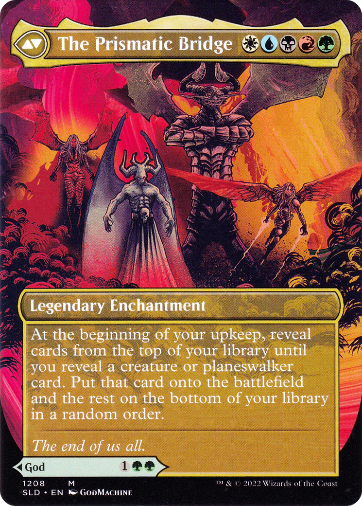 Esika, God of the Tree // The Prismatic Bridge (SLD-1208) - Secret Lair Drop (Borderless) - Image 2