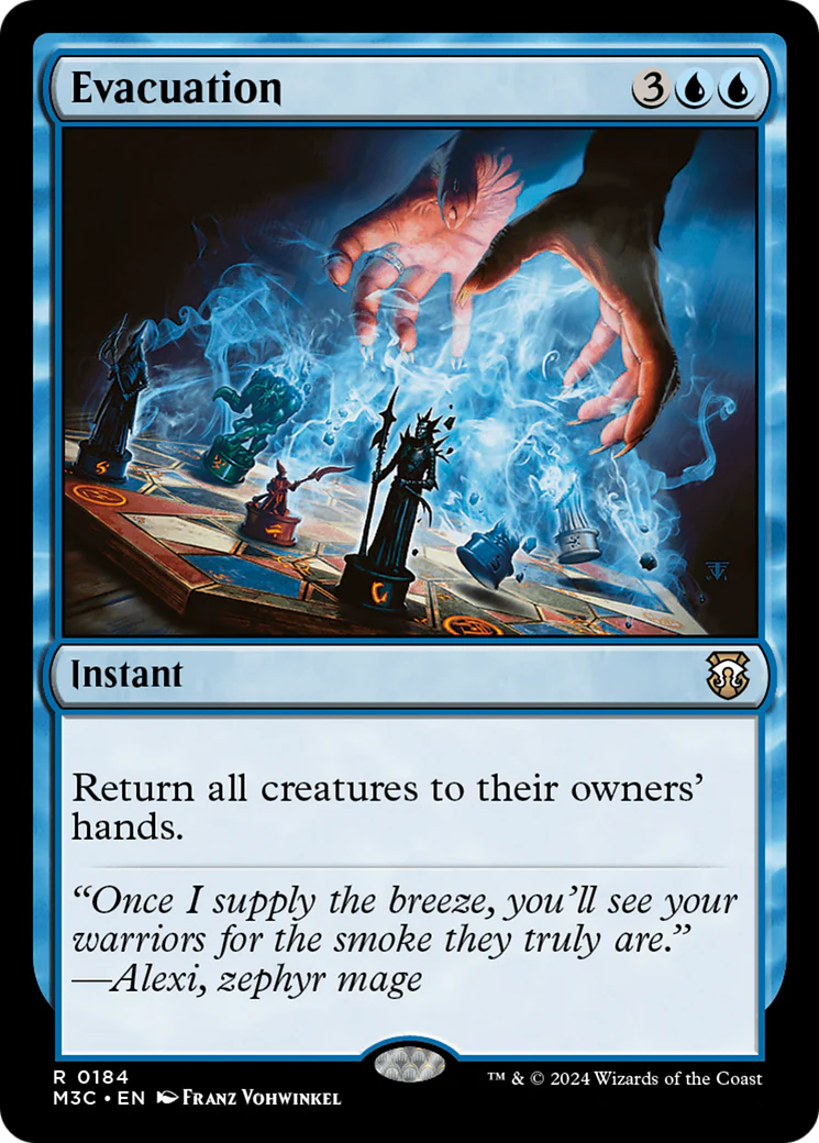 Evacuation (M3C-184) - Modern Horizons 3 Commander Foil