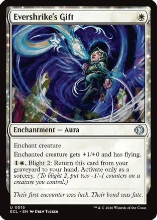 Evershrike's Gift (ECL-015) - Lorwyn Eclipsed