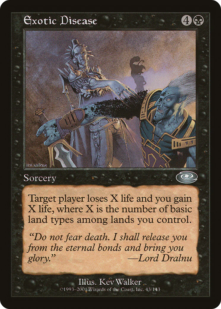 Exotic Disease (PLS-043) - Planeshift Foil