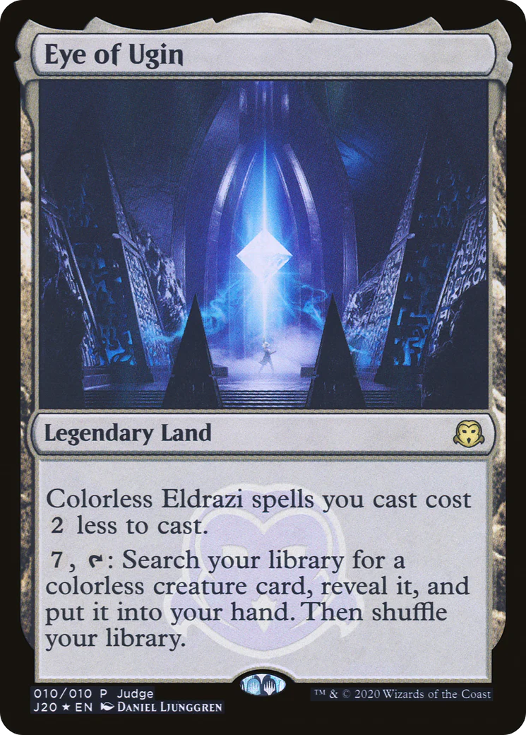 Eye of Ugin (JDG-010) - Judge Gift Cards 2020 Foil