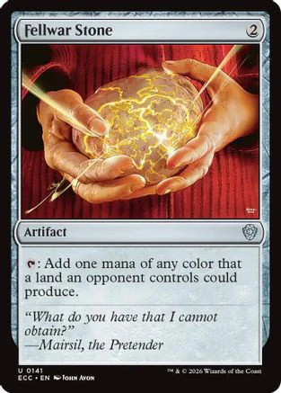 Fellwar Stone (ECC-141) - Commander: Lorwyn Eclipsed