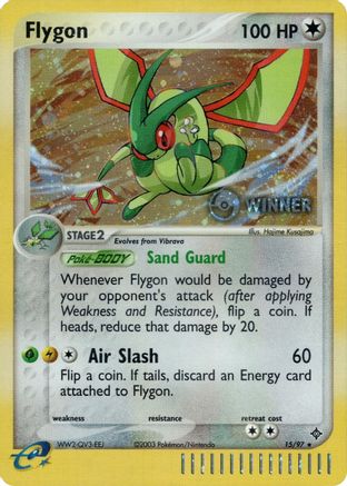 Flygon 015/97 - Holofoil League & Championship Cards - Promo