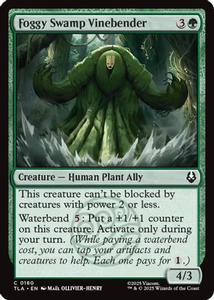Foggy Swamp Vinebender (TLA-180) - Avatar: The Last Airbender