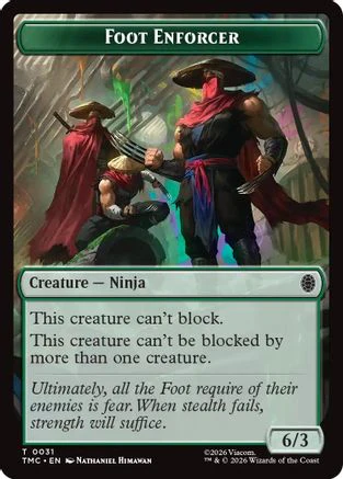 Foot Enforcer (TMC-031) - Commander: Teenage Mutant Ninja Turtles