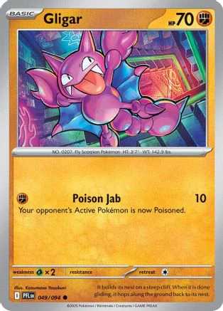 Gligar 049  ME02 Phantasmal Flames - Common