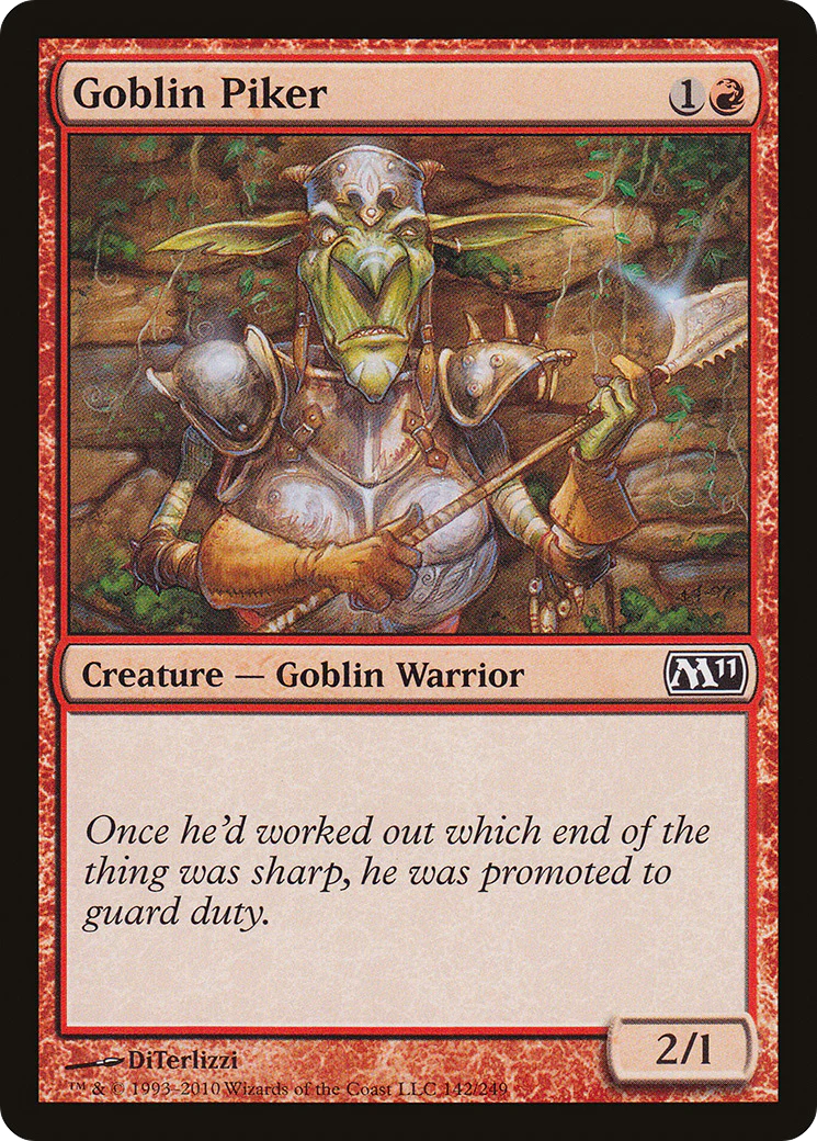 Goblin Piker (M11-142) - Magic 2011