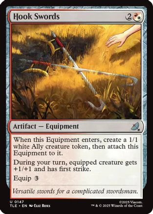Hook Swords (TLE-147) - Avatar: The Last Airbender: Eternal-Legal