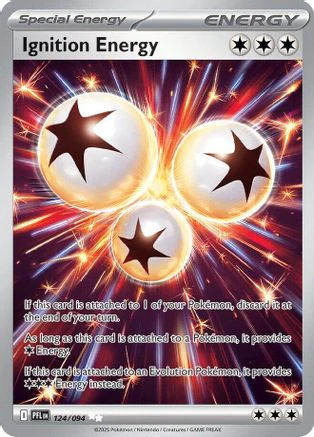 Ignition Energy 124 - Holofoil ME02 Phantasmal Flames - Ultra Rare