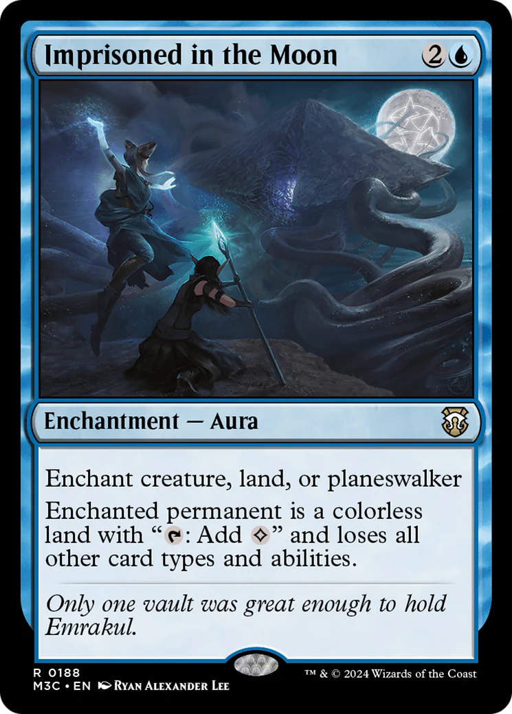 Imprisoned in the Moon (M3C-188) - Modern Horizons 3 Commander Foil