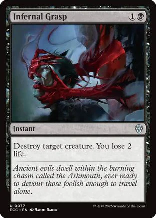 Infernal Grasp (ECC-077) - Commander: Lorwyn Eclipsed