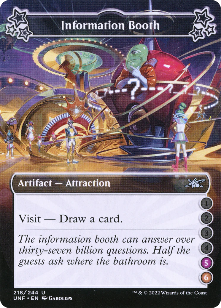 Information Booth (UNF-218D) - Unfinity Foil