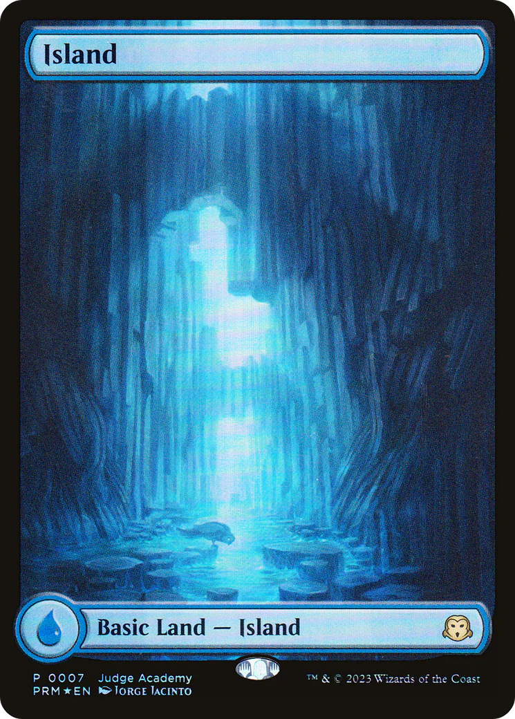 Island (JDG-007) - Judge Gift Cards 2023: (Full Art) Foil