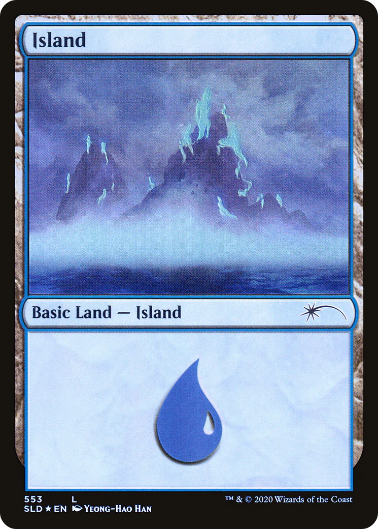 Island (SLD-553) - Secret Lair Drop Foil