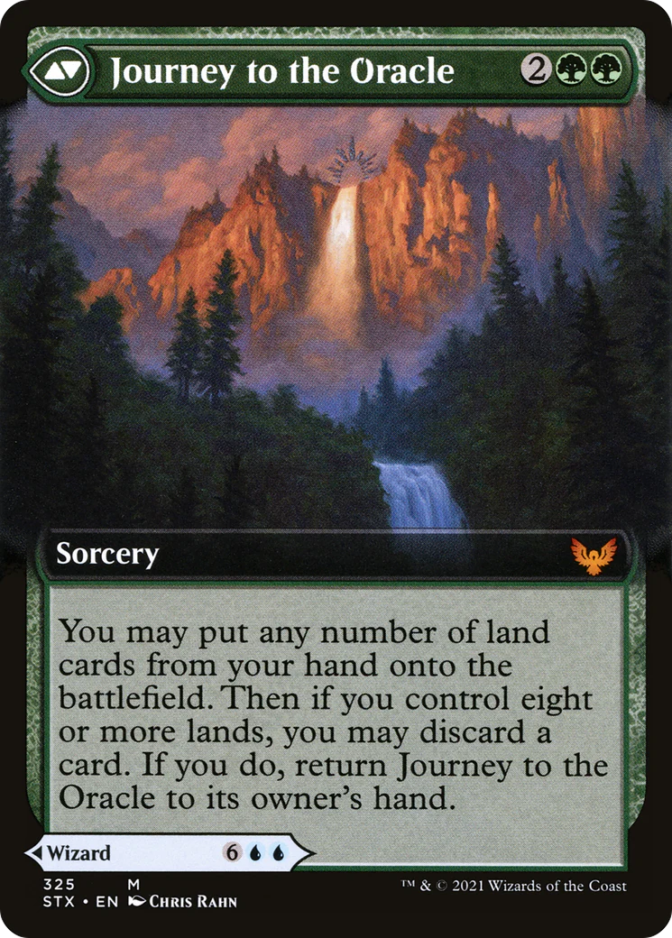 Jadzi, Oracle of Arcavios // Journey to the Oracle (STX-325) - Strixhaven: School of Mages: (Extended Art) Foil - Image 2