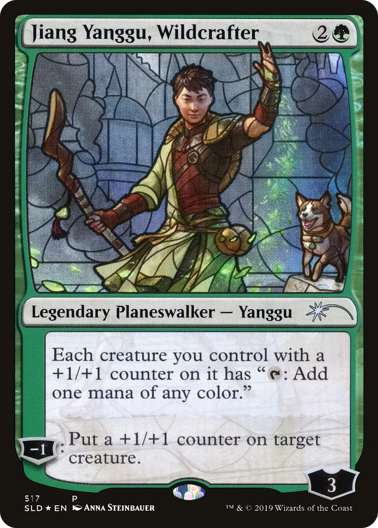 Jiang Yanggu, Wildcrafter (SLD-517) - Secret Lair Drop Foil