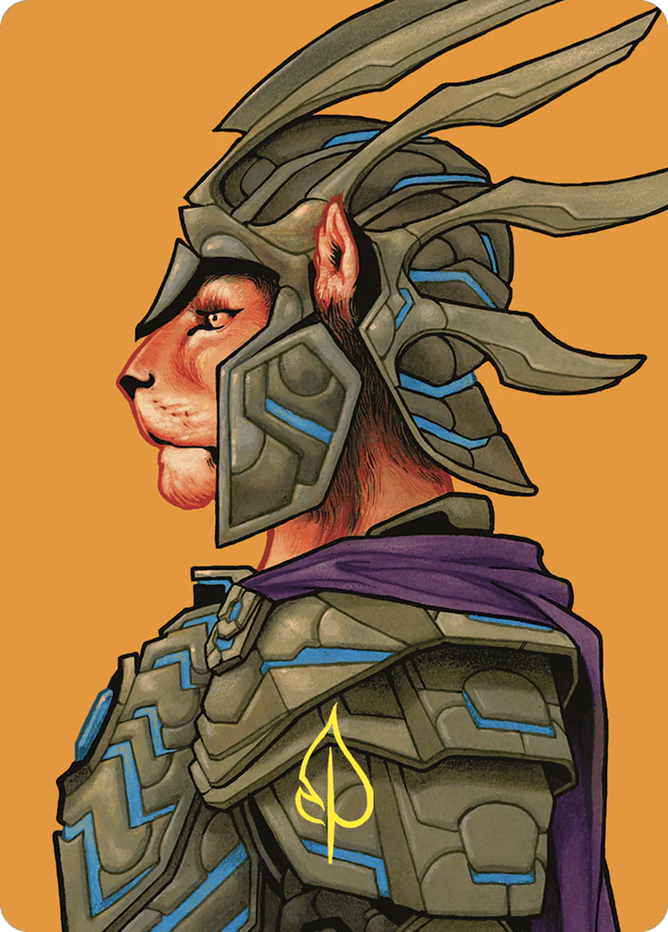Kemba, Kha Regent Art Card (2) (Gold-Stamped Signature) (ASCMM-051) - Commander Masters Art Series (Borderless)