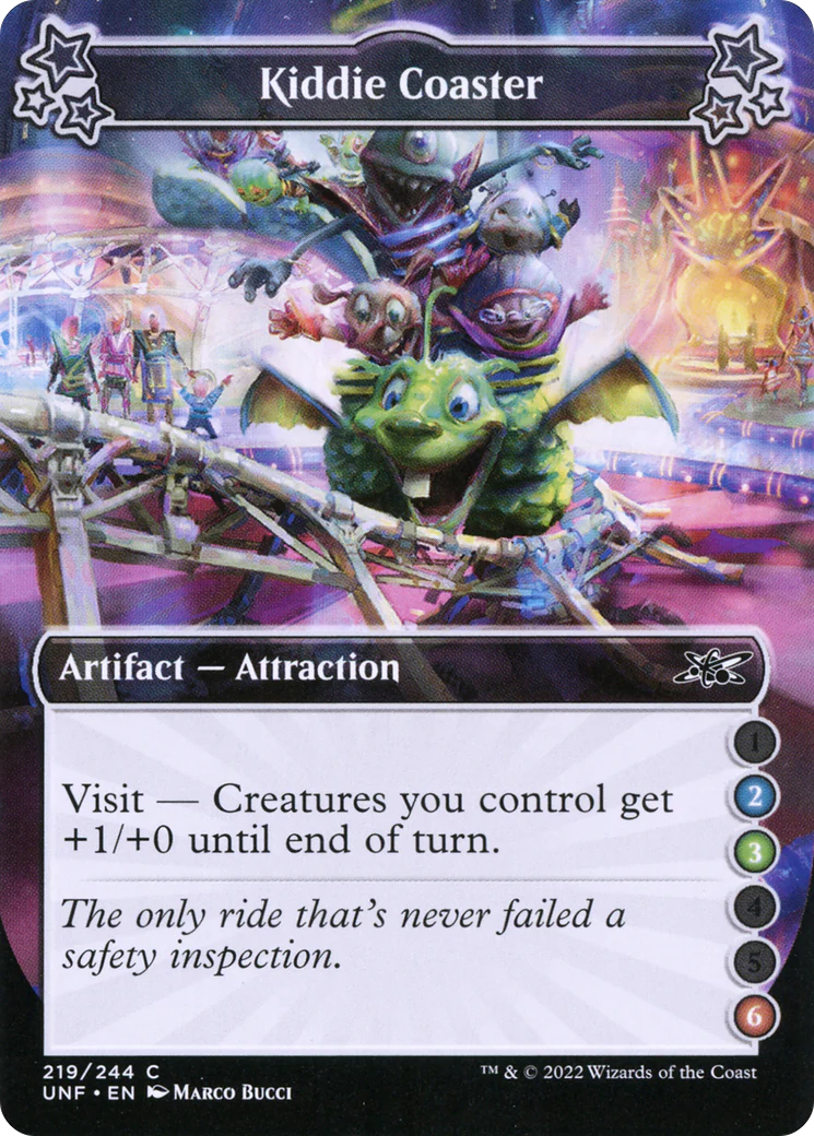 Kiddie Coaster (UNF-219A) - Unfinity Foil