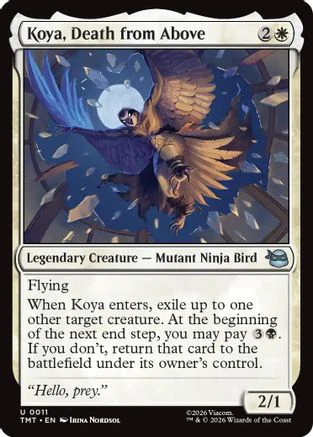 Koya, Death from Above (TMT-011) - Teenage Mutant Ninja Turtles