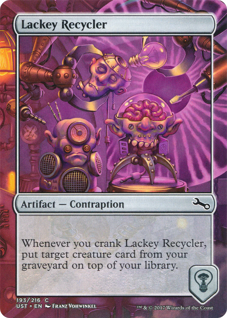Lackey Recycler (UST-193) - Unstable (Borderless)
