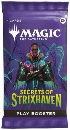 Magic the Gathering: Secret of Strixhaven - JAPANESE Play Booster Pack